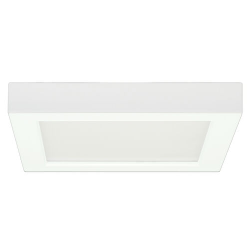 Blink LED 7 inch White Flush Mount Ceiling Light, Square