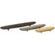 Bosco Nickel with Brass and Bronze Tray, Set of 3