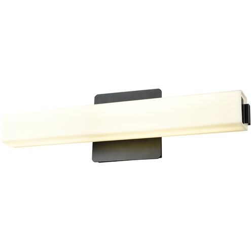 Venture CCT LED 18.25 inch Ebony Bath Vanity Wall Light
