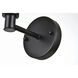 Cordelia 1 Light 6 inch Black Bath Sconce Wall Light