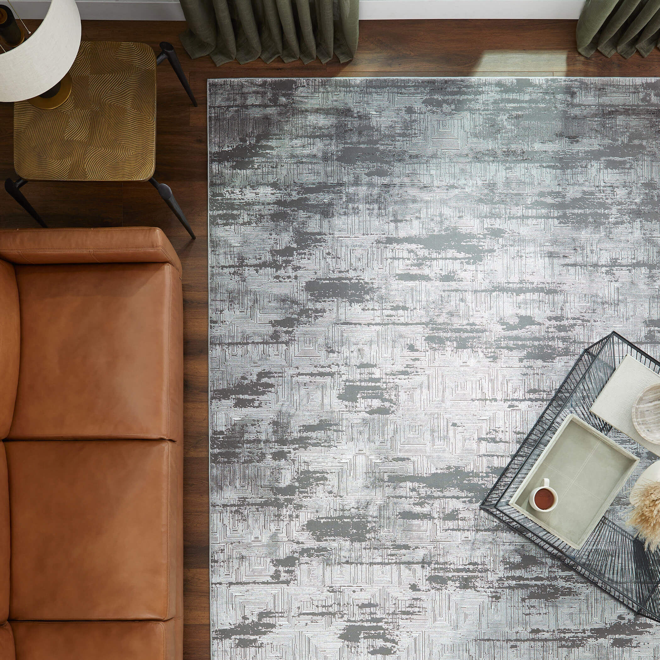 Livenza 158 X 118 inch Grey Rug in 10 x 13