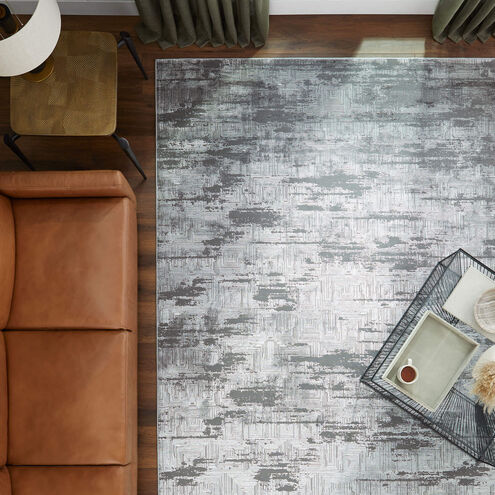 Livenza 36 X 24 inch Grey Rug in 2 x 3