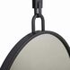 Stopwatch 33.25 X 22.25 inch Black Powder Room Wall Mirror, Varaluz Casa