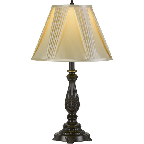 Kerry 26 inch 100 watt Dark Bronze Table Lamp Portable Light