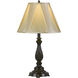 Kerry 26 inch 100 watt Dark Bronze Table Lamp Portable Light