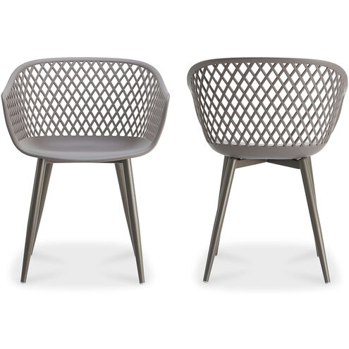 Piazza Grey Outdoor Chair, Set of 2