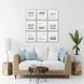 Abstract Blue and Green Framed Art, Propac