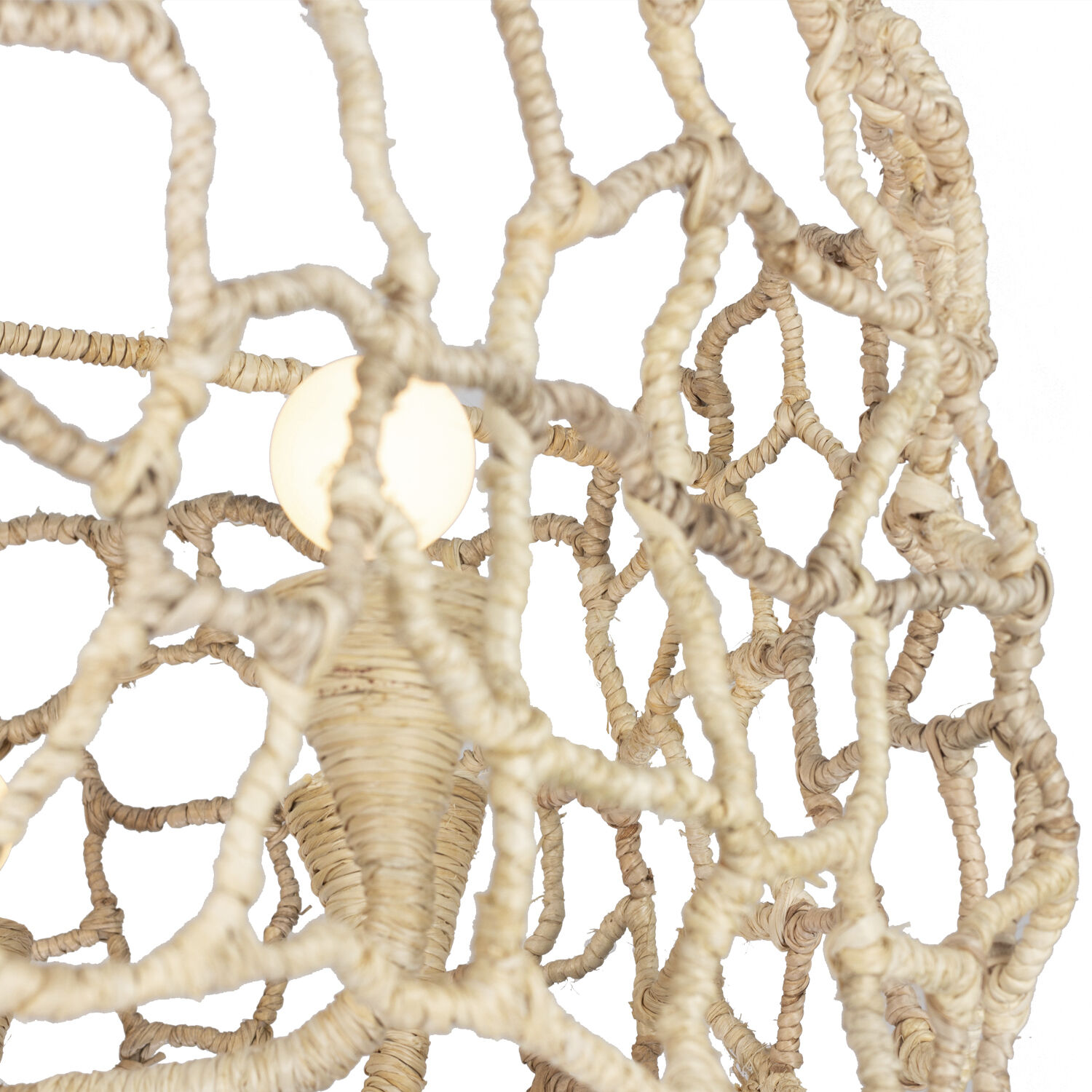 Reef 8 Light 34 inch Warm Ivory Chandelier Ceiling Light