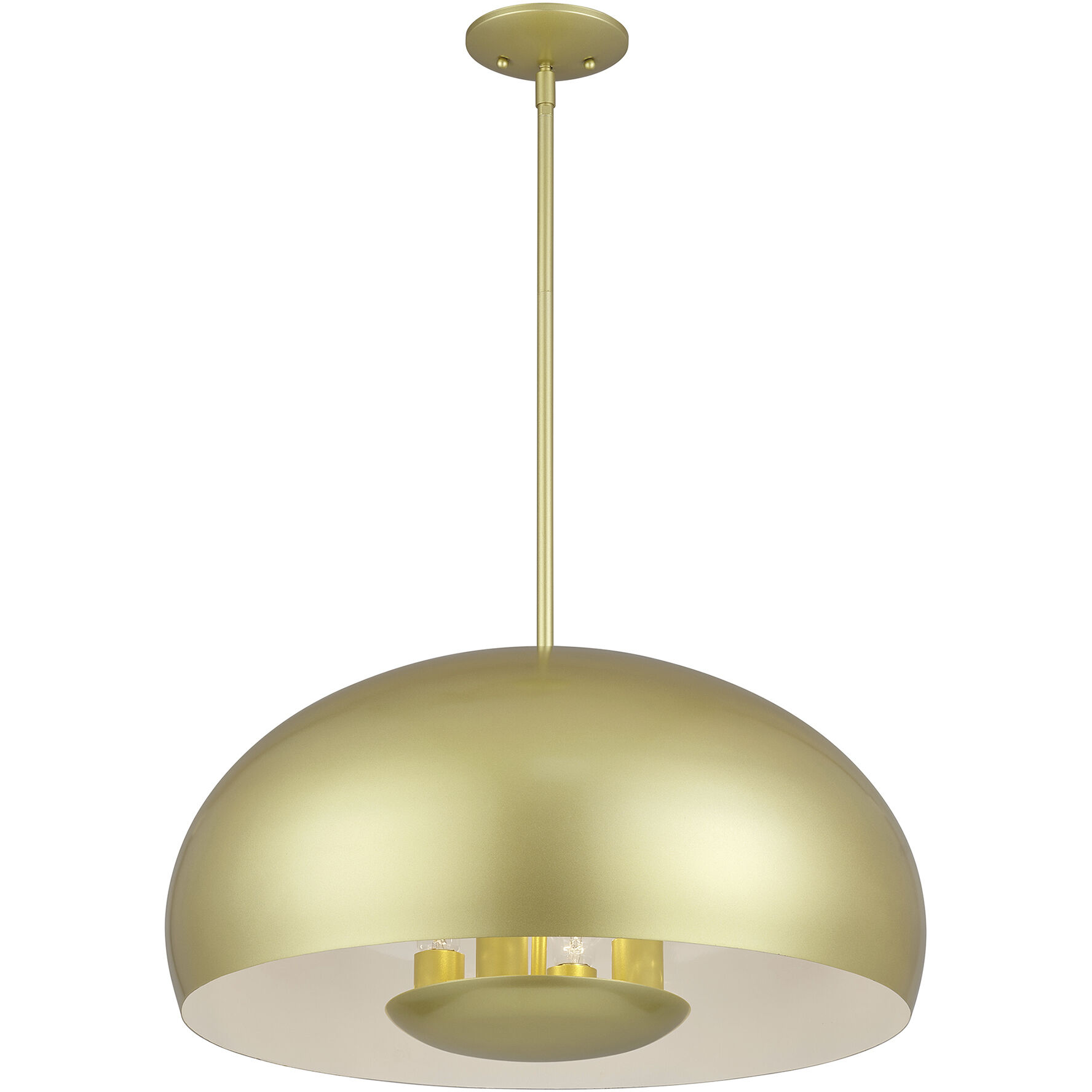 Domma 4 Light 22.5 inch Soft Gold Pendant Ceiling Light