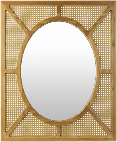 Kiara 36 X 30 inch Wood Mirror, Rectangle