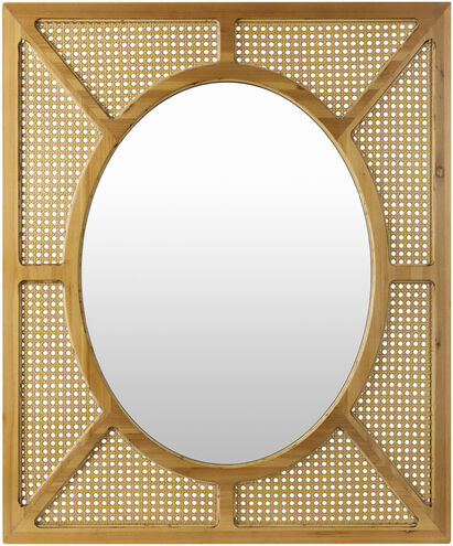 Kiara 36 X 30 inch Wood Mirror, Rectangle