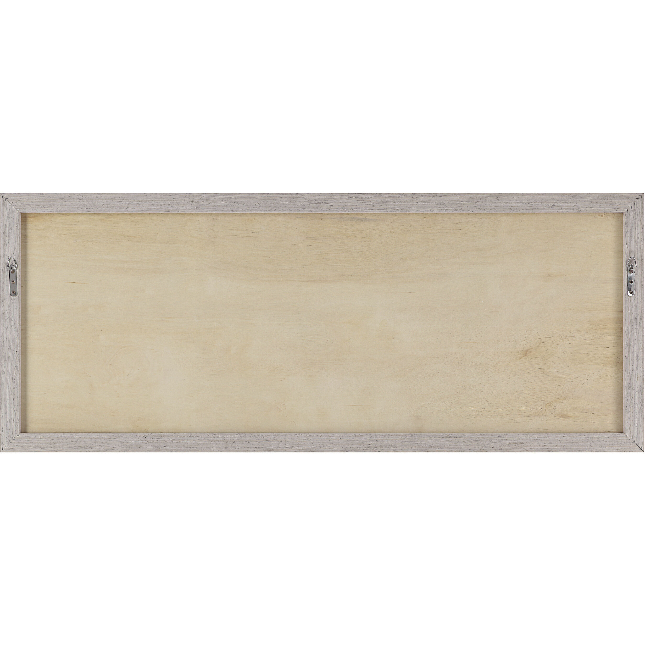 Bobier Beige/White Canvas Art