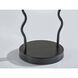 Twirl 13.5 inch 50 watt Black Candle Warmer Desk Lamp Portable Light, Simplee Adesso