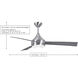 Atlas Donaire 52 inch Gloss White Outdoor Ceiling Fan, Coastal Wet Rated