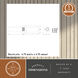 Levitt LED 19.25 inch Polished Nickel Bathroom Light Wall Light