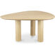 Finley 59.5 X 51.75 inch Natural Dining Table