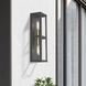 Gaffney 2 Light 16 inch Bronze with Antique Gold Finish Accents Outdoor ADA Wall Lantern