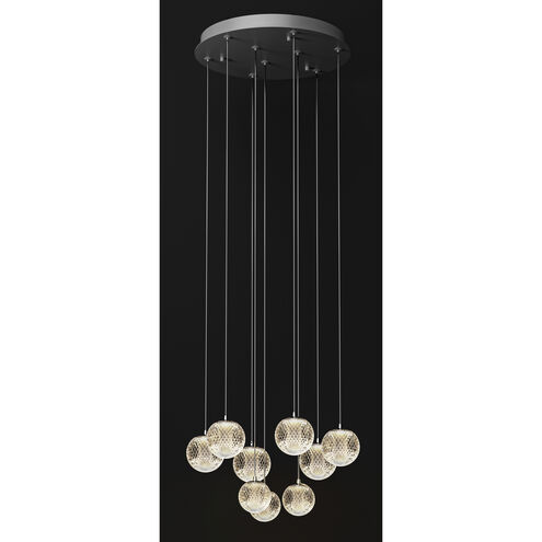 Meissa LED 15.75 inch Chrome Chandelier Ceiling Light