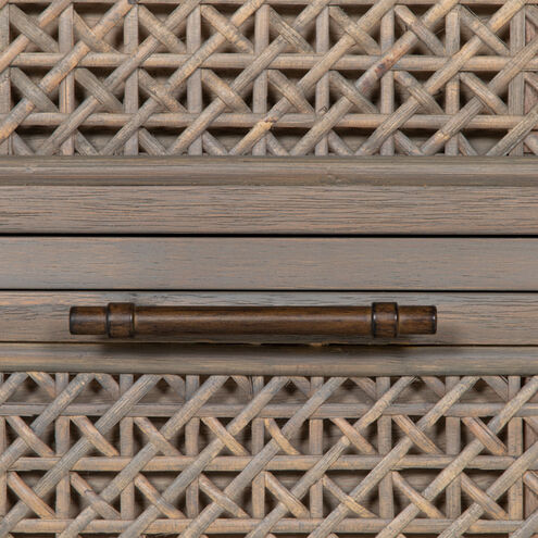 Calla Natural Grey / Brushed Natural Brown / Antique Bronze Chest