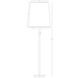 Rico Espinet Buster 79.5 inch 200.00 watt Aged Brass Floor Lamp Portable Light in Smoke Gray
