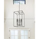 Gaultier 8 Light 24 inch Matte Black and Mondern Gold Chandelier Ceiling Light in Matte Black and Modern Gold