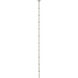 Sean Lavin Catena LED 0.8 inch Polished Nickel Pendant Ceiling Light in 2700K, Remote 277V