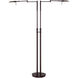 Dessau Turbo 40 inch 13 watt Bronze Floor Lamp Portable Light