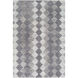 Montclair 90 X 60 inch Charcoal/Light Gray/Taupe Rugs