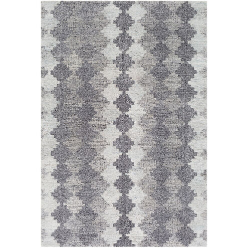 Montclair 90 X 60 inch Charcoal/Light Gray/Taupe Rugs