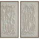 Volterra White Wall Art, 2 Piece