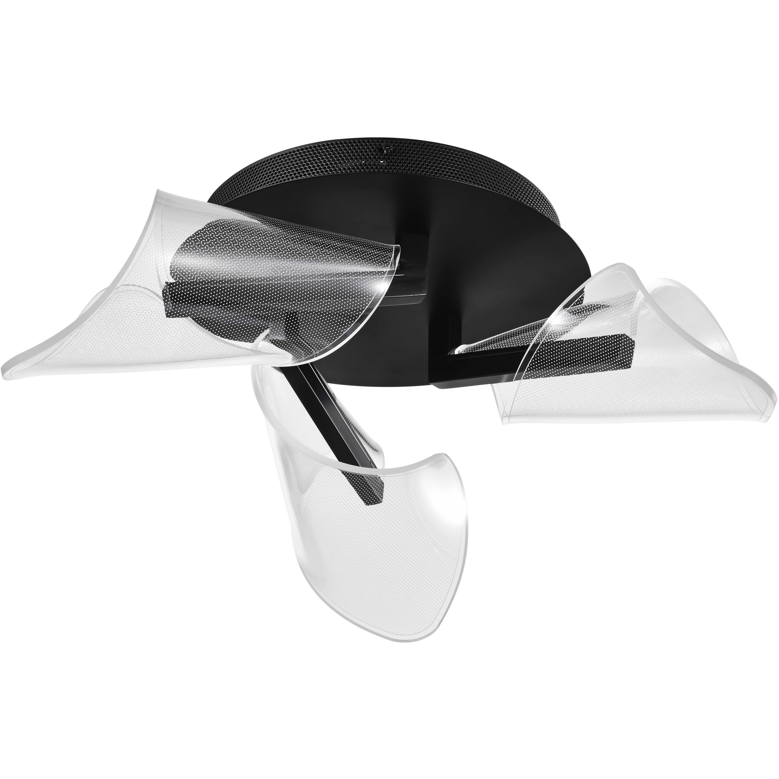 Sedona LED 22 inch Matte Black Flush Mount Ceiling Light