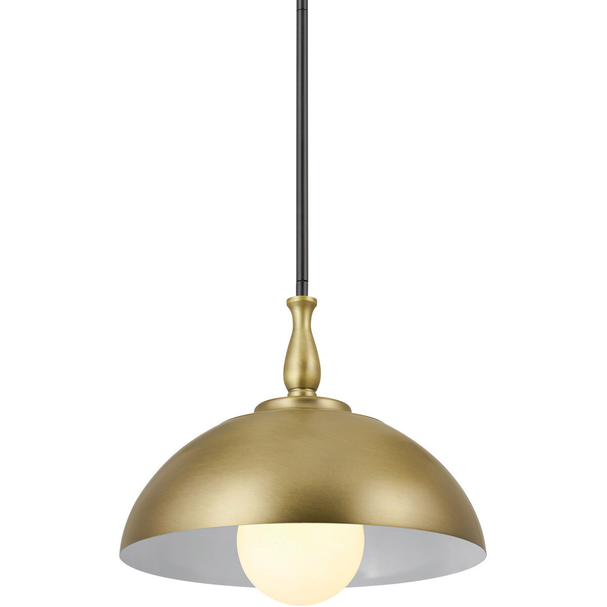 Homestead Fira 1 Light 14 inch Natural Brass Pendant Ceiling Light, Fira
