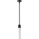 Zigrina 1 Light 5.13 inch Satin Brushed Black Pendant Ceiling Light