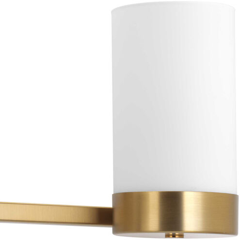 Elevate 4 Light 35 inch Brushed Bronze Bath Vanity Wall Light, Design Series