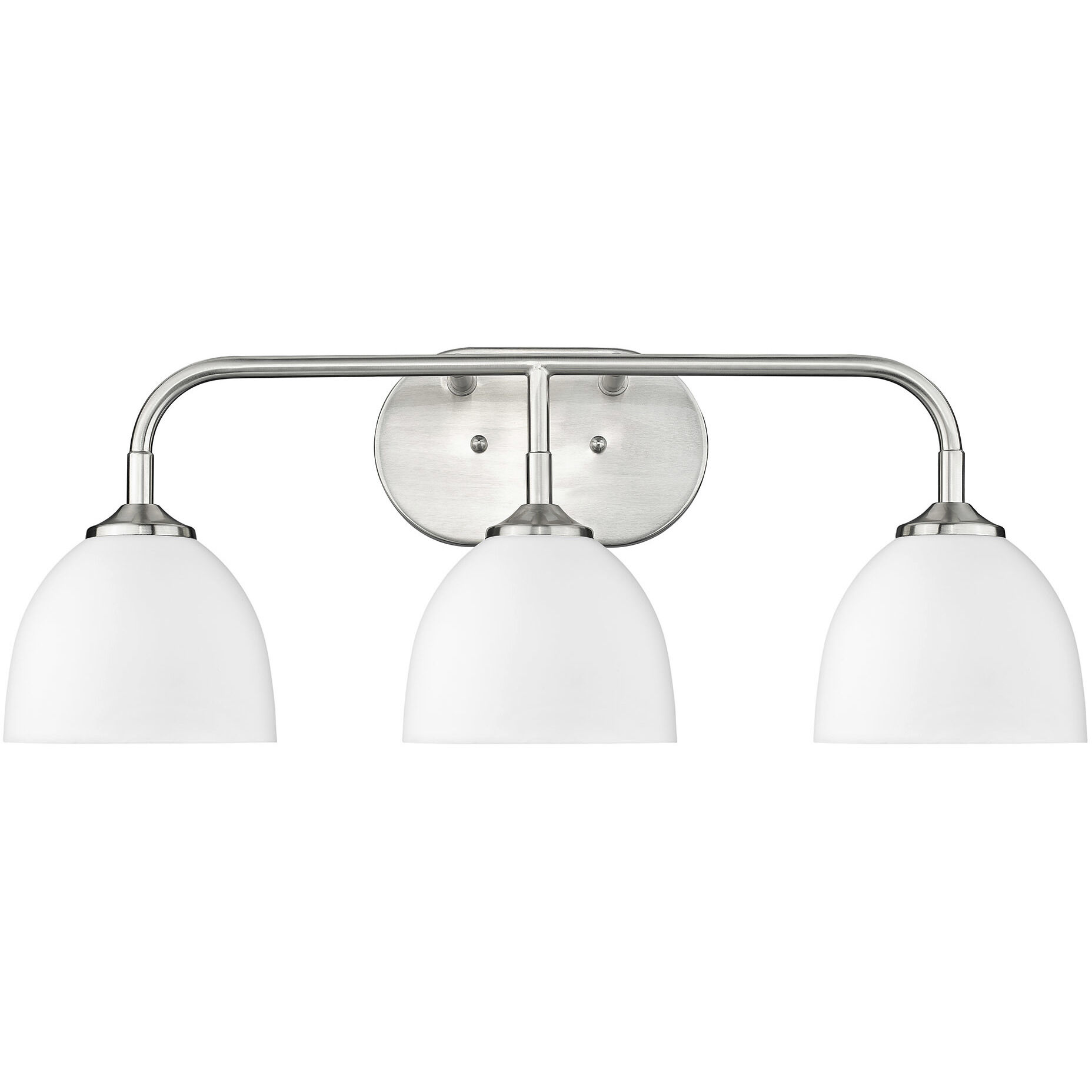 Yep Zoey Vanity Wall Light in Pewter, Matte White