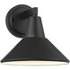 Bay Crest 1 Light Coal Outdoor Wall Mount, Great Outdoors