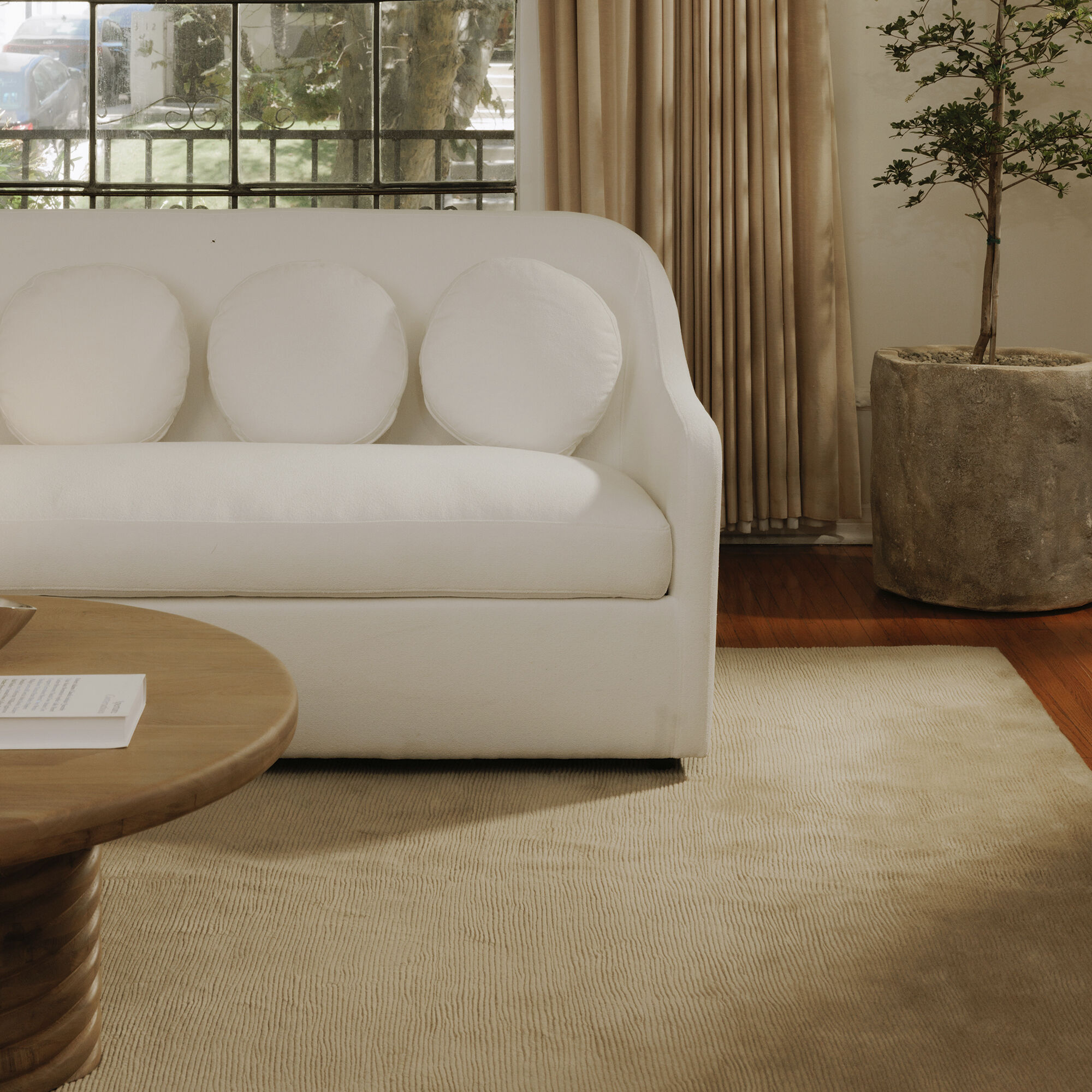 Rialto White Sofa