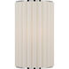 Ian K. Fowler Palati 1 Light 8.5 inch Polished Nickel Sconce Wall Light, Small