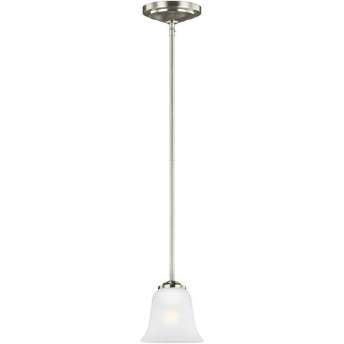 Emmons 1 Light 5.88 inch Brushed Nickel Pendant Ceiling Light