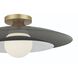 Welsh LED 18 inch Grey Flush Mount Ceiling Light