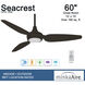 Seacrest 60 inch Oil Rubbed Bronze Outdoor Ceiling Fan