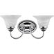 Edgemont 2 Light 17 inch Polished Chrome Bath Vanity Wall Light
