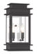 Princeton 2 Light 14 inch Black Outdoor Wall Lantern