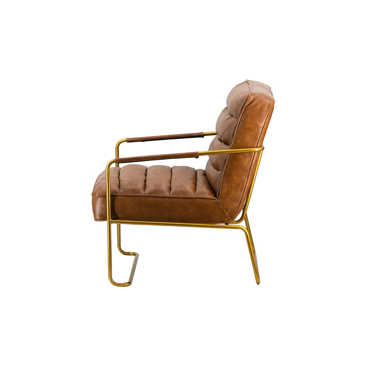 Anita Black and Gold Chair