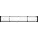 Harper LED 26 inch Matte Black Bathroom Vanity Light Wall Light