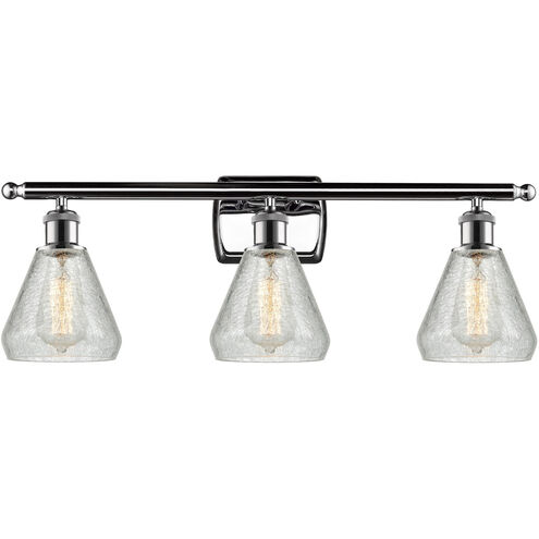 Ballston Conesus LED 26 inch Polished Chrome Bath Vanity Light Wall Light, Ballston