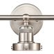English Pub 3 Light 28 inch Satin Nickel Vanity Light Wall Light