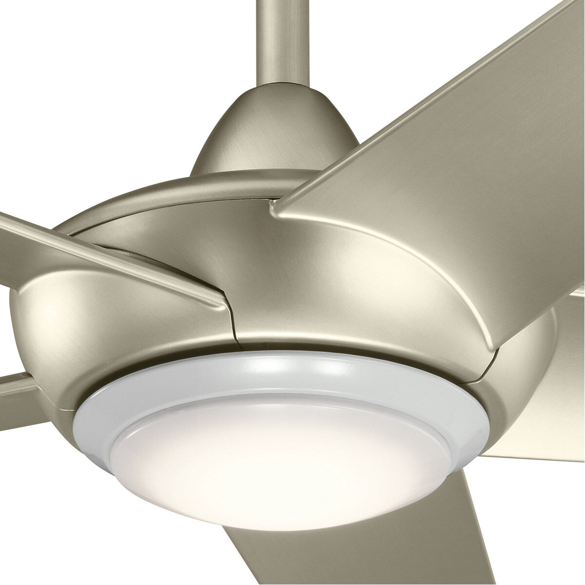 Kapono 52 inch Brushed Nickel Ceiling Fan