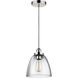 Sean Lavin Baskin 1 Light 9 inch Polished Nickel Pendant Ceiling Light