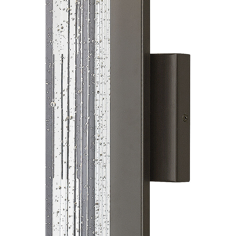 Glacier LED 22 inch Bronze Outdoor Wall Mount Lantern, Medium